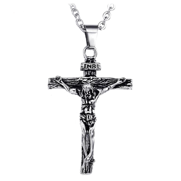 INRI Crucifix Necklace