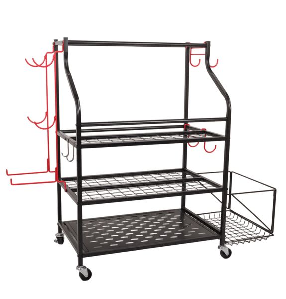 Flexi Muscles - Multi-Purpose Home Gym Equipment Storage Rack