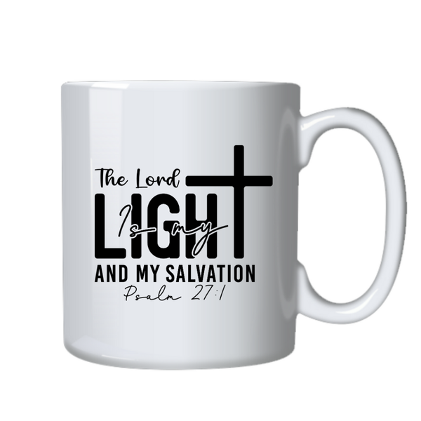 The Lord is my Light Christian Theme Birthday Christmas Gift Cup Mug 402