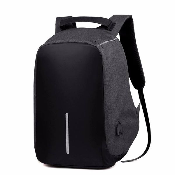 Anti-Theft Travel Backpack Laptop School Bag with USB Charging Port