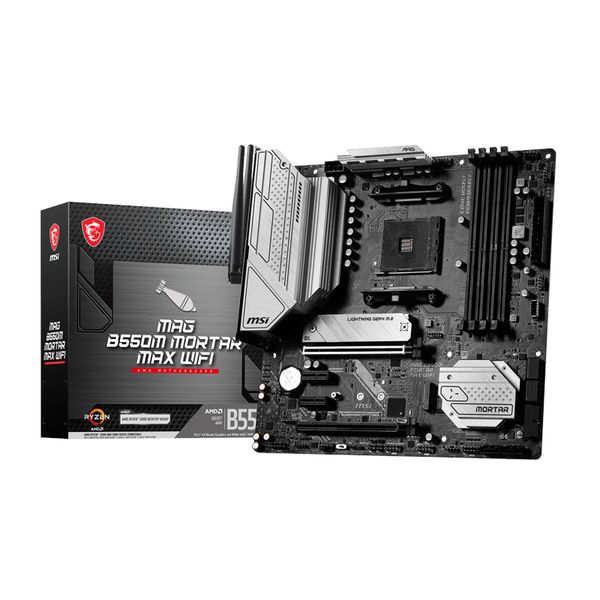 MSI MORTAR MAX AMD Ryzen 9000 DDR4 Gaming Motherboard - Black
