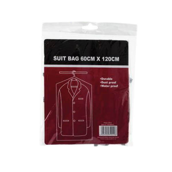 SD Homeware - Zippered Clear Suit Bag - Set of 2