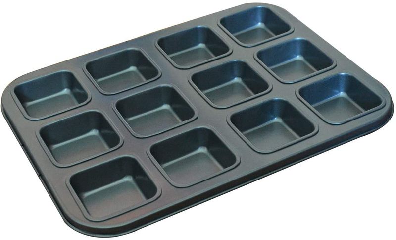 Muffin/Brownie Pan 35x26.5x4cm Square Non-Stick Baking Basics