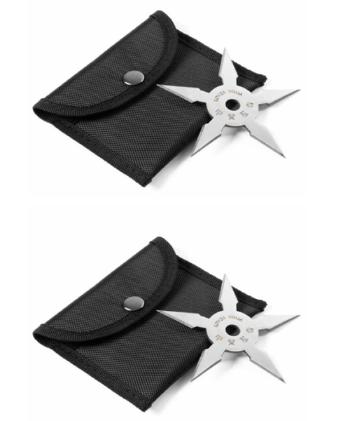 Ninja Star 5 Blades 2Pcs