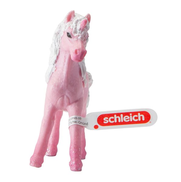Schleich Bayala - Flower Unicorn Foal Figurine (7.8cm Tall )