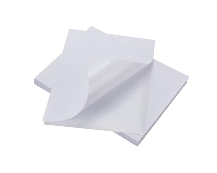 A4 Self-Adhesive Shipping Label Stickers - 1up, Unboxed Packet