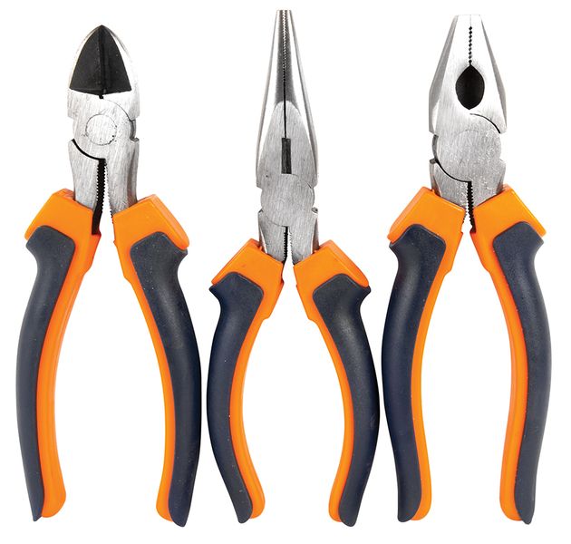 Fragram 3 Piece set Electrician's Pliers