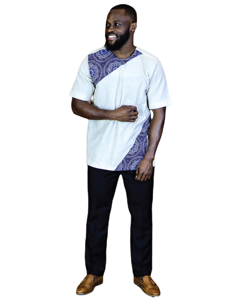 Africa Fashion House Arome Double Patch Shwe Shwe Shirt