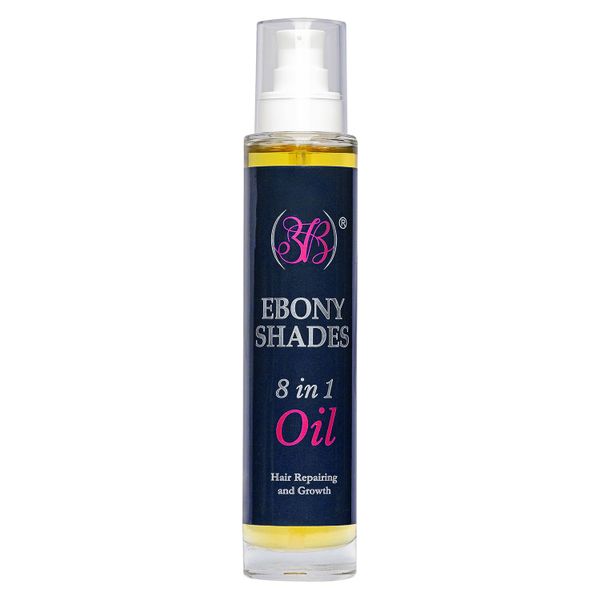 Ebony Shades Hair Repairing &amp; Growth 8-in-1 Oil