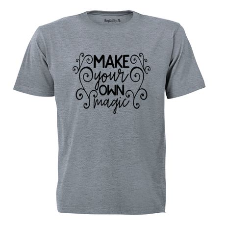Make Your Own Magic! - Kids T-Shirt - Grey