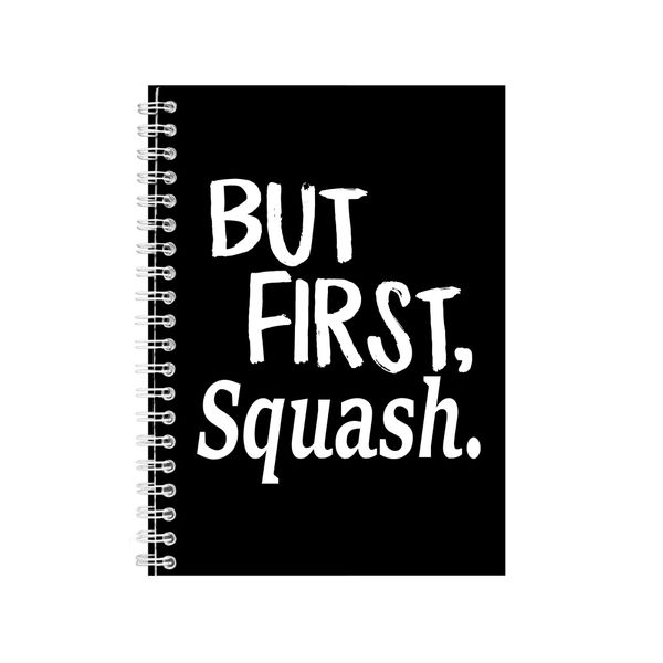 Squash Wire Bound Notebook Sport Gift Idea Writing Books A4 Notepad
