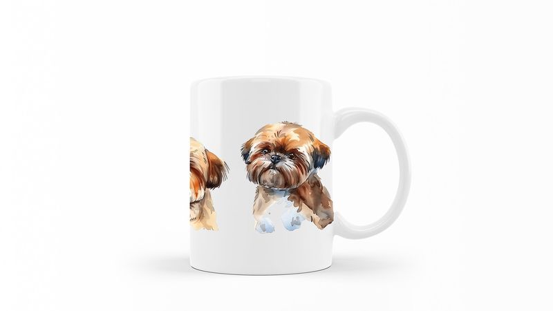 Shih-Tzu Printed Coffee Mug DSGN167