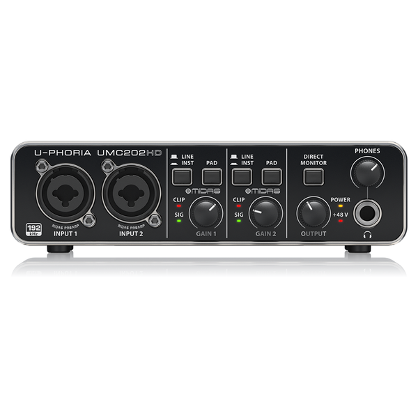 Behringer U-Phoria UMC202HD USB Audio Interface