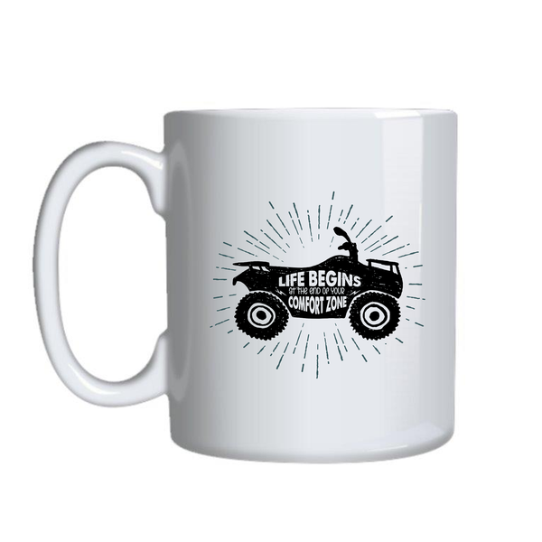Comfortzone Mugs for Adventure Lovers Funny Trendy Graphic Cup Present 013