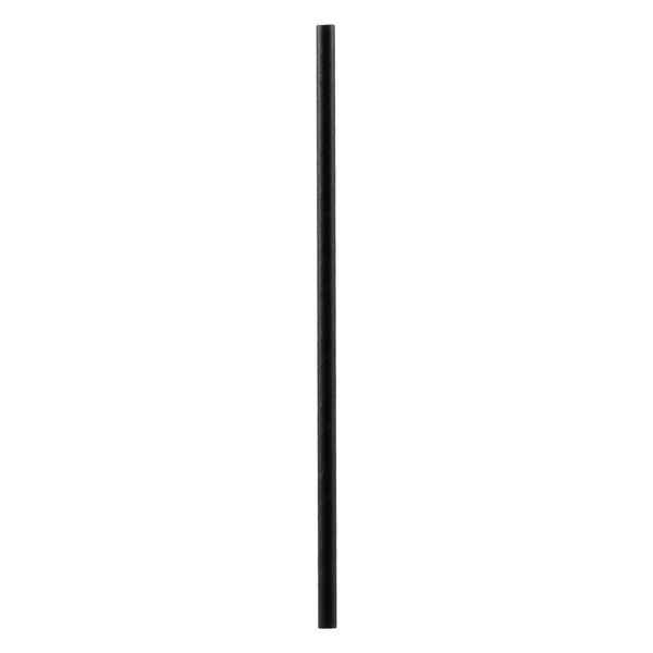 Bar Butler Paper Straws Black Pack 3 Ply (6Mm) 100Pcs