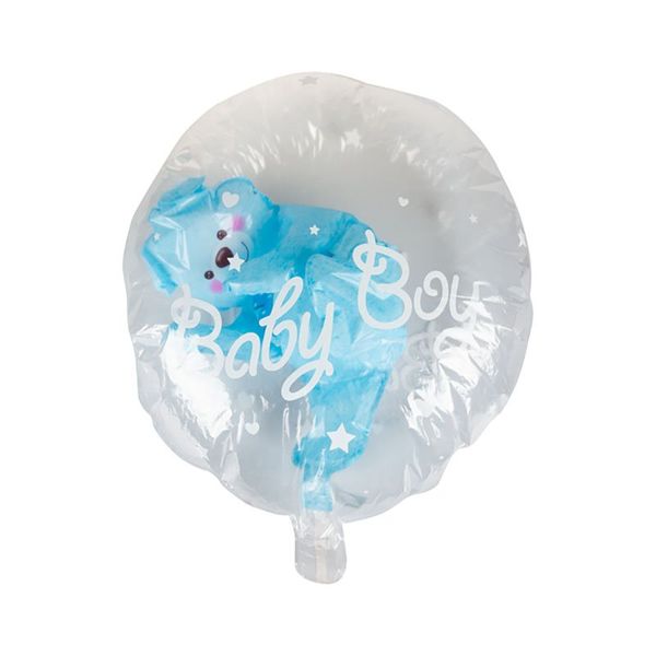Balloon Clear Baby Boy/Girl 50cm F-03 (3 Pack)