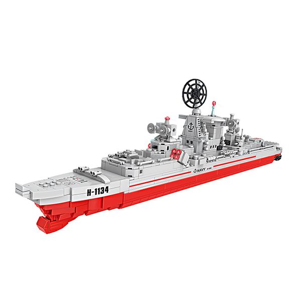 Cogo World Military Krista 1 Class Cruiser Building Blocks