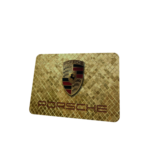 Porsche Gold - Background - Mouse Pad
