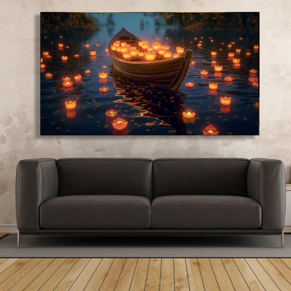 Canvas Wall Art -Enchanted Waters Abstract - MI0118