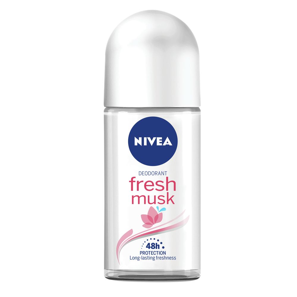 NIVEA Fresh Musk 48h Deodorant AntiPerspirant Rollon 50ml Buy
