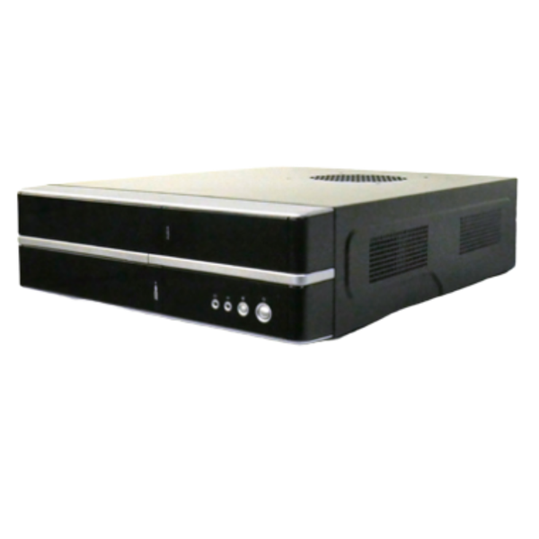 UniQue Slim Blk Micro ATX Case-No Psu, Retail Box x 1