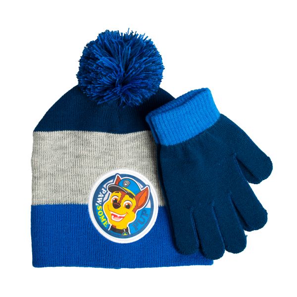 Paw Patrol By Nickelodeon Official Licensed Kids Beanie And Glove Set