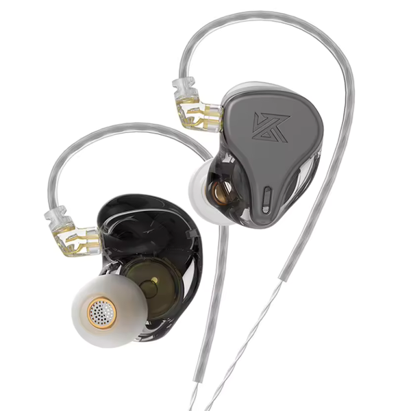 KZ DQ6S x HBB Triple Dynamic Driver In-Ear Monitor Earphones - Grey
