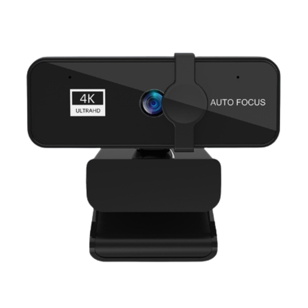 AICOM - Ultra 4K Autofocus USB Web Camera with Zoom Function &amp; Dual Mics