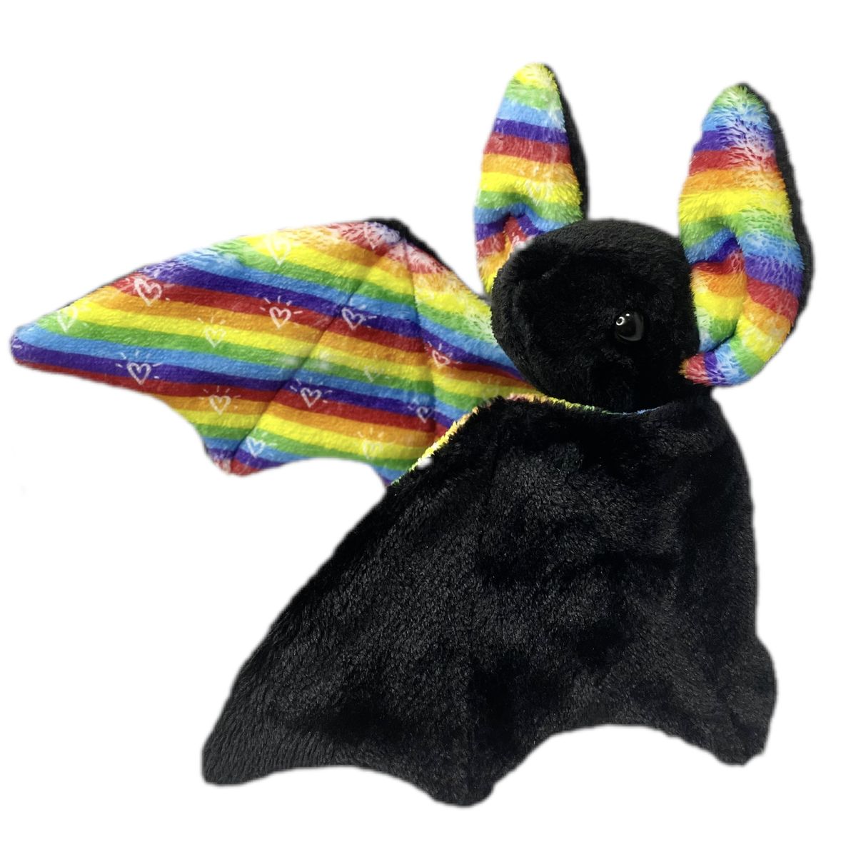 Rainbow Themed Black Bat Plushie Soft Toy Plush Buy Online in