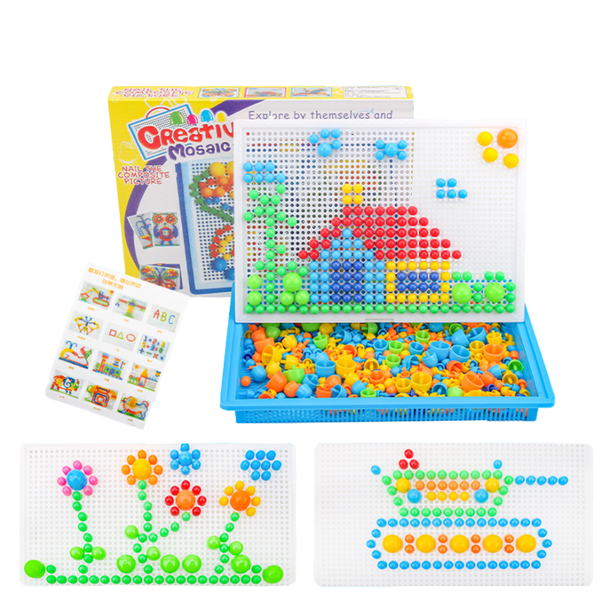 Puzzle Mushroom Nail Puzzle Toy