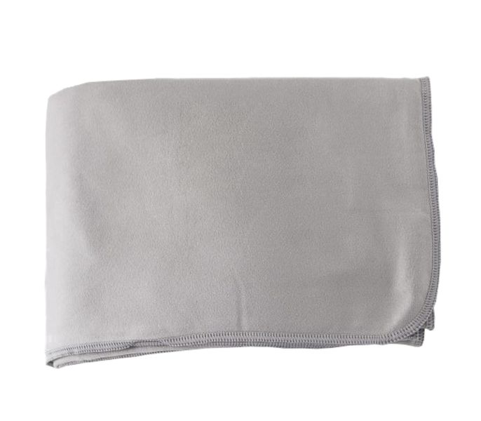 VickyD Hand Home Hair Baby Pool Gym Travel Towel Suede Microfibre - Grey