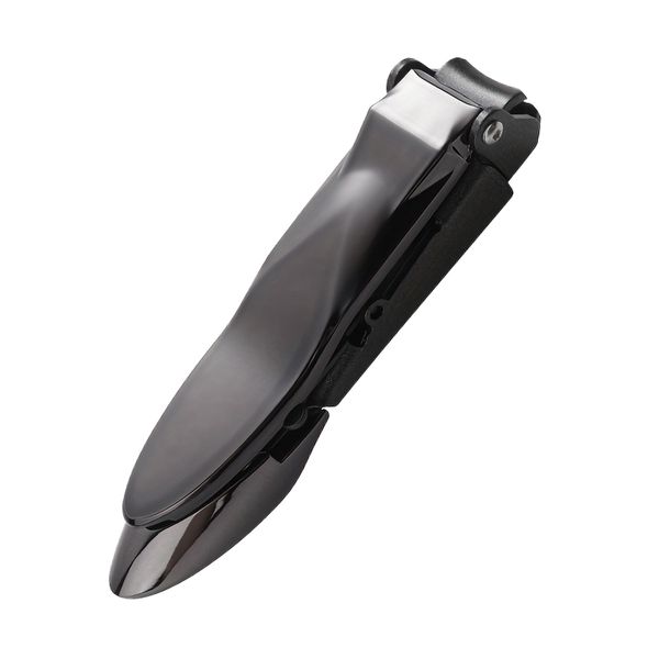 Portable Beetle-Inspired Stainless Steel Nail Clipper - Anti-Splash