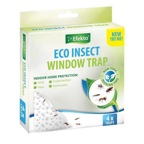 Efekto Eco Insect Window Trap - 4 Pack