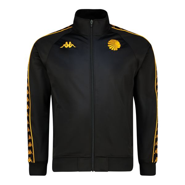 Kappa Men's Kaizer Chiefs Slim Fit Full Zip Banda Jacket - Black