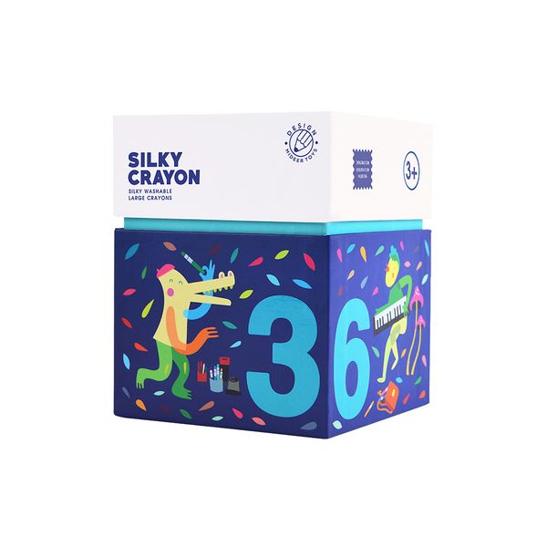 Mideer Silky Crayons 36 Colours