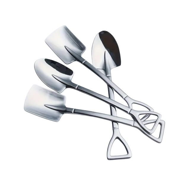 Stainless Steel Spade Spoon Set