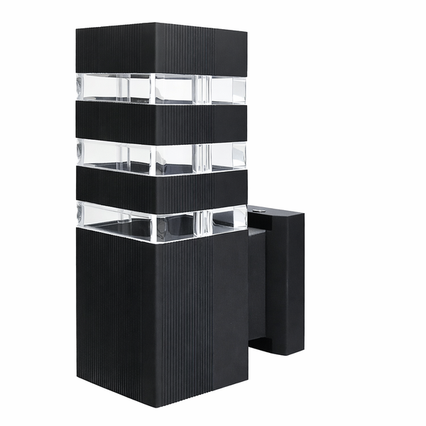 DR Light LED Wall Lamp Holder DRWL0006 - Black Modern Fixture