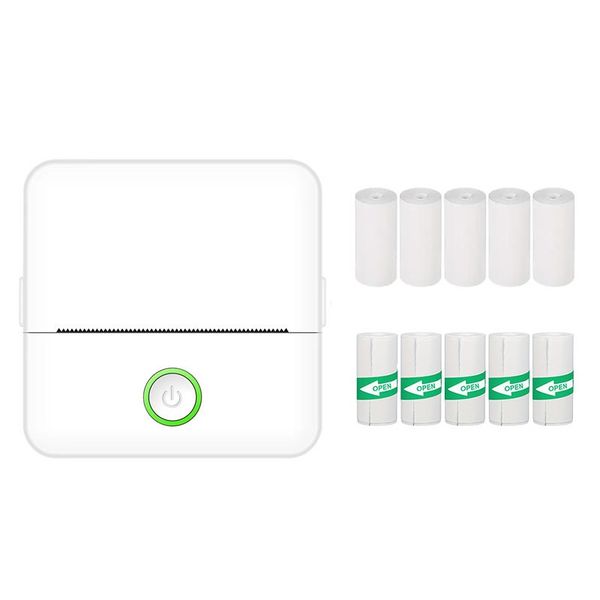 Portable Bluetooth Mini Thermal Printer Plus, Bluetooth, App-Controlled