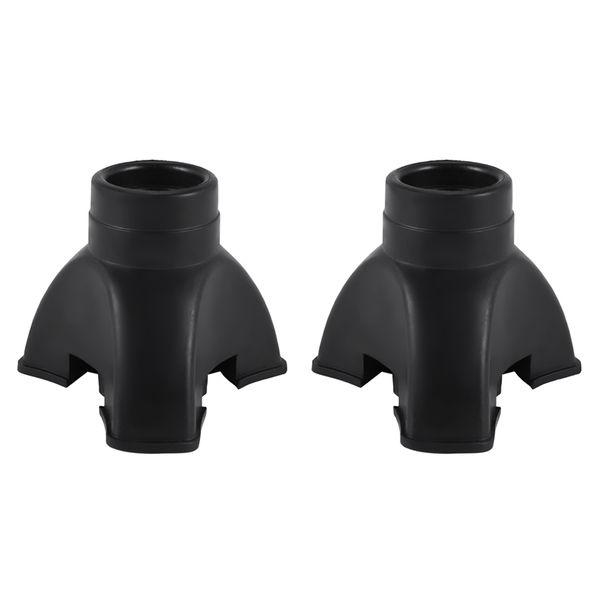 2 x Walking Stick Tripod Self Standing Rubber Non-Slip End Bottom
