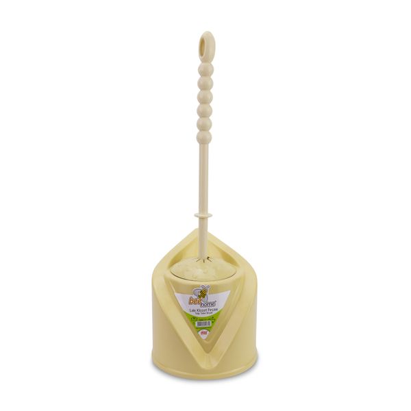Titiz - Toilet Brush Set - Tulip-Shaped - Cleaning Tool - Pale Yellow
