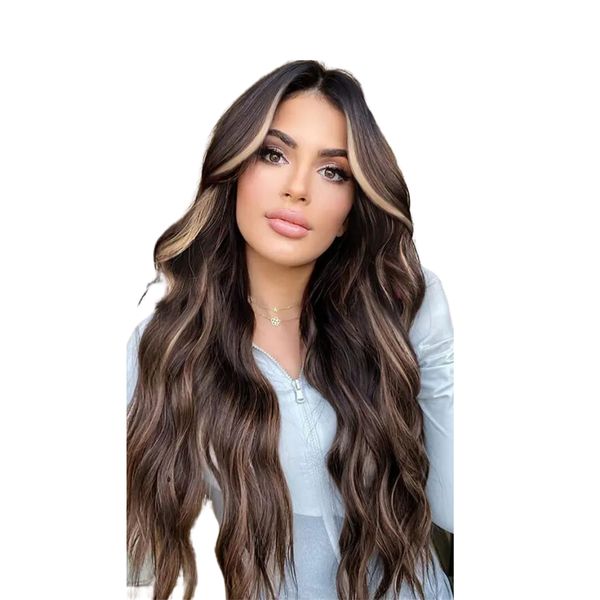 Celestial Synthetic Wig - Espresso Elegance