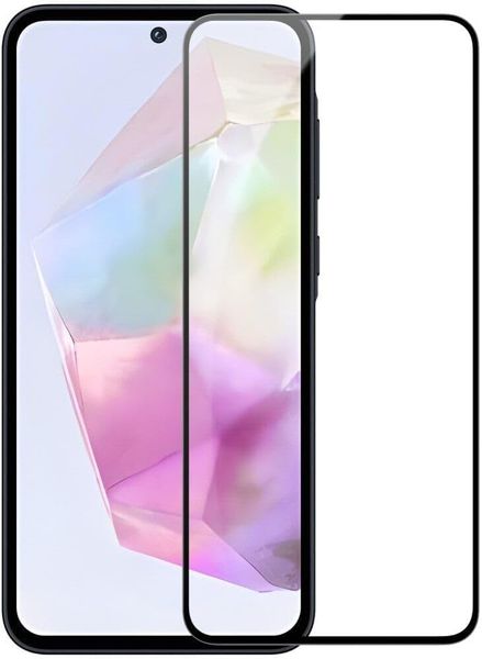 TUFF-LUV 2.5D Screen Tempered Glass Compatible with Samsung Galaxy A55 5G - Clear