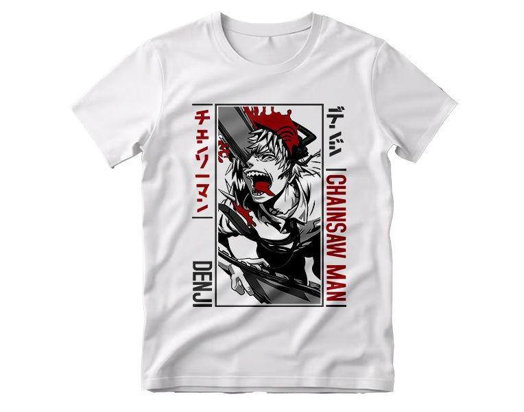Denji Japanese Anime T-Shirt
