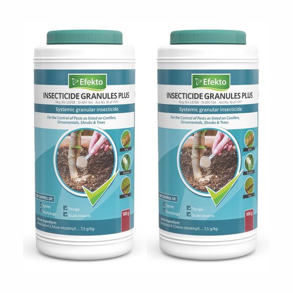 2 x Efekto Insecticide Granules Plus 500g