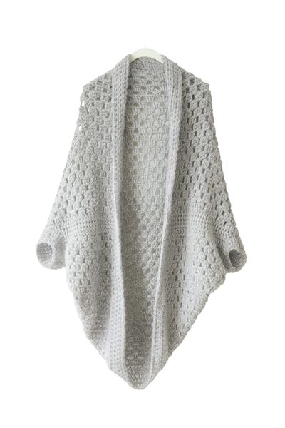 Cacoon Shawl - Cement