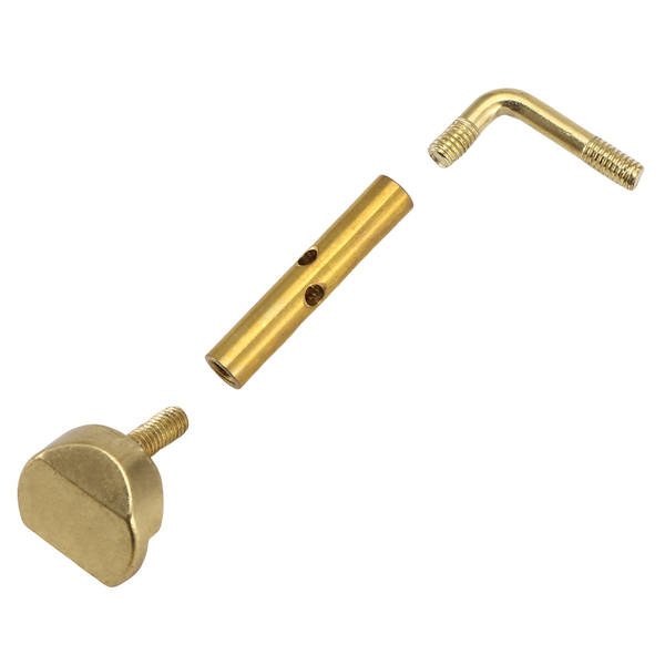 2Pcs Alloy Violin Chinrest Screws Violin Chin Rest Clamps Accessories for 4