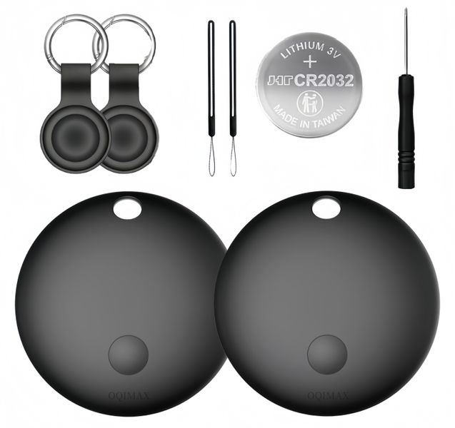 OQIMAX 2 Pcs Anti-Loss Locators for Android,2 Year Battery Life