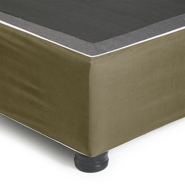 George &amp; Mason - Bed Base Wrap - PolyCotton - Natural