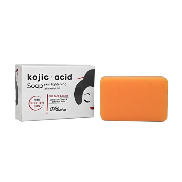 Dr Roseva, Herbal Handmade Bar for Face &amp; Body Kojic Acid Essence Soap
