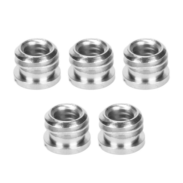 5x Screw Adapters - Brass 1/4"-3/8